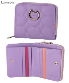 tsumori chisato CARRY ラインネコ ラウンドファスナー2つ折り財布