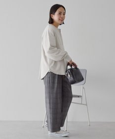 AMERICAN HOLIC ソフトタッチヘンリーネックプルオーバー