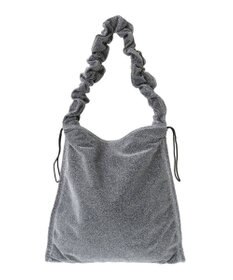 Green Parks ａｎｄｍｉｋｋａ．ラメニットクシュクシュトートバッグ