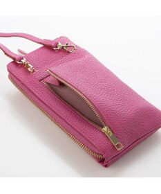 UNBILLION ペルケ perche / 牛革シュリンクタイプモバイルウォレットショルダー　旧8660