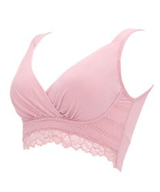 BRADELIS New York 【BRADELIS Me / ノンワイヤー】オールインワンブラ 24時間ラクに着用 ナイトブラとしても使える 補正 ブラジャー 綿混 しっかりフィット ブラデリス ME122105