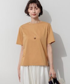 23区 S 【見上愛さん着用】シアーコンフォート クルーネック Tシャツ