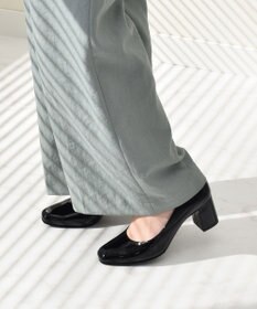 Bridget Birkin 【Bridget Birkin】晴雨兼用スクエアトゥパンプス