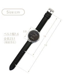 Mother garden しろたん 合皮 腕時計 《ホワイト/ブラック》