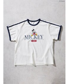 AMERICAN HOLIC ラインＴシャツ　Ｏｆｆ　Ｗｈｉｔｅ／Ｄｉｓｎｅｙ