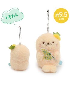 Mother garden しろたん ミモザキーホルダー しろたん 単品