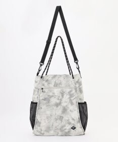 JOSEPH ABBOUD MOUNTAIN 【軽量/ECO撥水/ポケッタブル】エンボスプリント トートバッグ