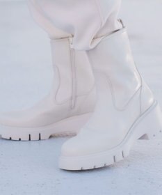 BONTRE 【UNISA/ウニサ】タンクソールショートブーツ