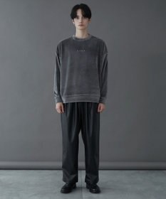 WEGO 【ユニセックス着用ITEM】マイクロシャギーワンポイントプルオーバー