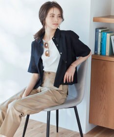 23区 【SLOW/洗える】ランダムリブフライス タンクトップ カットソー