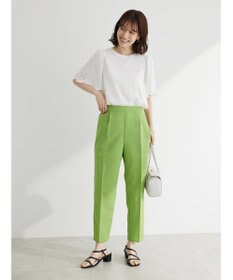 Green Parks 接触冷感　テーパードパンツ