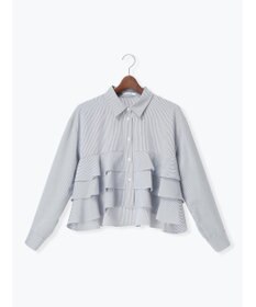 Te chichi ティアードフリルクロップトシャツ