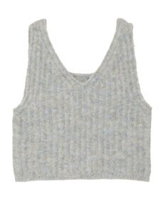 earth music&ecology ＭＩＸカラーブークレニットビスチェ