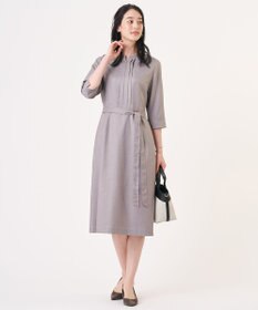 J.PRESS LADIES S 【定番人気・セットアップ対応】OXIJEWEL ストレッチ ワンピース
