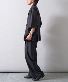 CRAFT STANDARD BOUTIQUE 半袖ダブルテーラードセットアップ