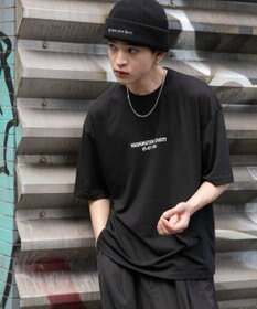 WEGO 【ユニセックス着用ITEM/2点SET】アクセ付きグラフィックアンサンブルT（LS）