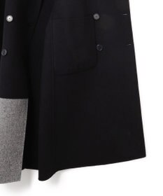 JOSEPH ダブルフェイスカラーブロック　ダブルブレステッドコート