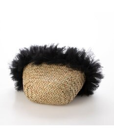 UNBILLION カカトゥ kakatoo / チュールフリンジカゴバッグ