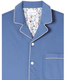 une nana cool 【綿100％】やわらか天竺メンズパジャマ　ＭＡＤＥ　ＷＩＴＨ　ＬＩＢＥＲＴＹ　ＦＡＢＲＩＣ