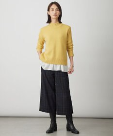 J.PRESS LADIES L 【WEB限定カラーあり】レイヤードジャージー フレア カットソー