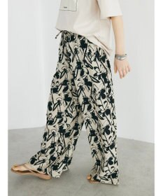 CRAFT STANDARD BOUTIQUE アートフラワーシャーリングパンツ