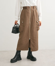 Green Parks ・ＳＵＧＡＲ　ＳＰＯＯＮ　ミリタリーＩラインスカート