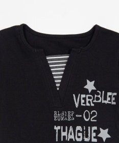WEGO ストライプレイヤードクロップドT