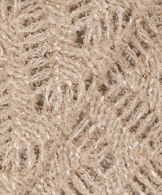 23区 【GOLD LABEL】シェニールレーススパングル クルーネック ニット