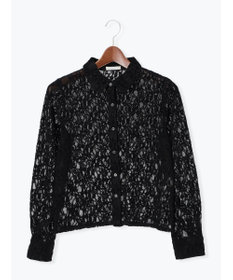 Te chichi 起毛レースシャツ