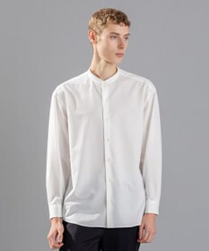 JOSEPH HOMME コンフォートクリアオックス　バンドカラーシャツ