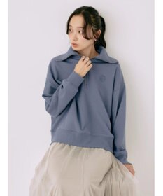 earth music&ecology ハーフＺＩＰスウェット