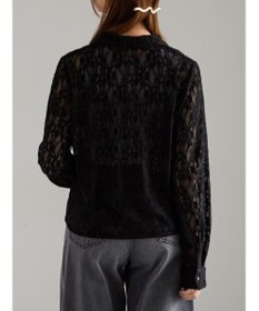 Te chichi 起毛レースシャツ