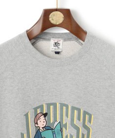 J.PRESS MEN 【AaronChang】【UNISEX】プリントスウェット シャツ