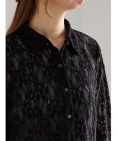 Te chichi 起毛レースシャツ