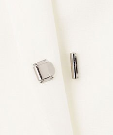 23区 【セットアップ対応/防シワ性/洗える】アイアスマットストレッチ ノーカラー ジャケット