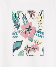 TOCCA 【接触冷感・UV90%以上カット・洗える】EXOTIC FLORAL Tシャツ