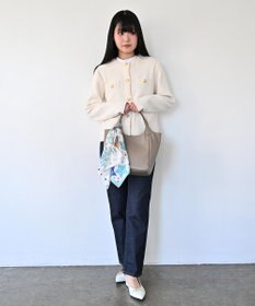 Hekhèr Le Style de Vie 【日本製/セレモニーにも】シュリンクレザー ハンドバッグ medium