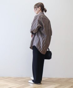 AMERICAN HOLIC ドビーストライプロングシャツ