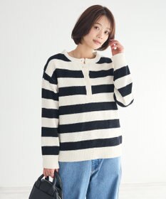 CRAFT STANDARD BOUTIQUE ヘンリーネックモールニットプルオーバー