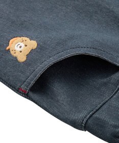 MIKI HOUSE HOT BISCUITS 【Everyday Series】ワンポイント ストレッチ10分丈パンツ