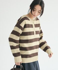 CRAFT STANDARD BOUTIQUE ヘンリーネックモールニットプルオーバー