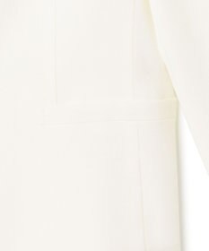 23区 【セットアップ対応/防シワ性/洗える】アイアスマットストレッチ ノーカラー ジャケット