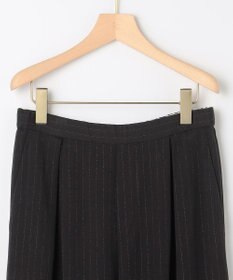 組曲 L 【加藤ローサさん着用】ラメストライプ ワイドパンツ