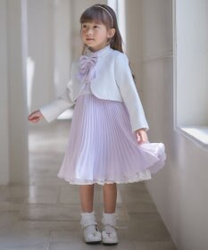 ANY KIDS ノーカラー ボレロ ジャケット