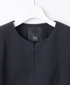 自由区 FORMAL 【お受験/セレモニーに】濃紺　洗える/衿取り外し　ワンピース+ジャケット