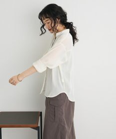 CRAFT STANDARD BOUTIQUE オーガンジーブラウス