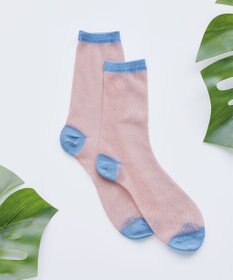Tiaclasse メッシュ配色ソックス