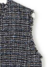 23区 【先行予約】GIOLICAツイード フォルム ジレ