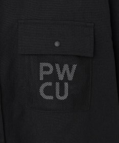 PW CIRCULUS 【UV遮蔽率97.8% / 軽量のDotAir / 高通気 / 軽撥水】【MEN】メッシュポケットシャツ ゴルフ