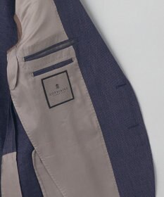 GOTAIRIKU 【DORMEUIL】ドーメル HEXAGON リネン ジャケット_ネイビー